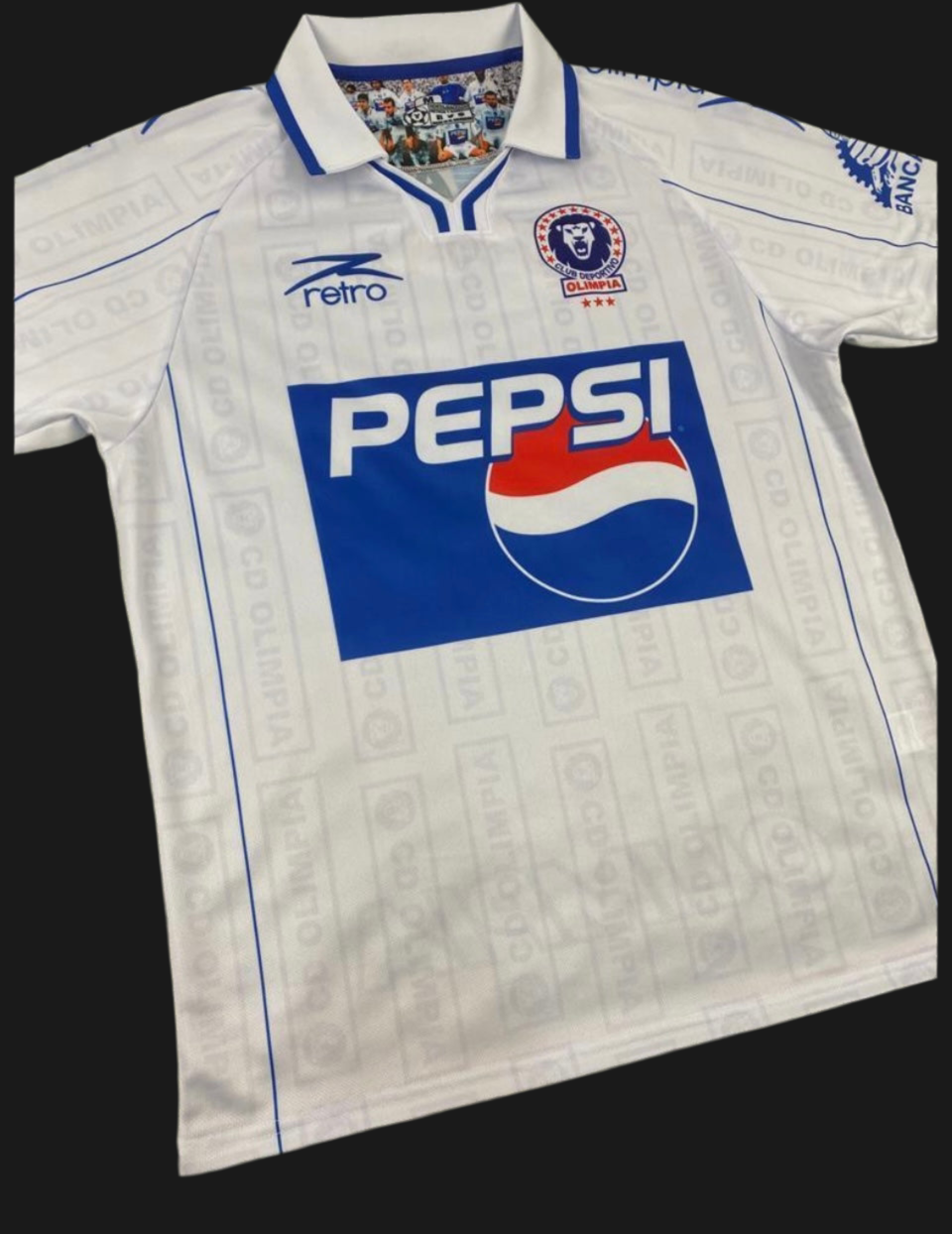 Camisa Retro Olimpia 2000 – Orgullo Catracho Rumo al Mundial de Clubes