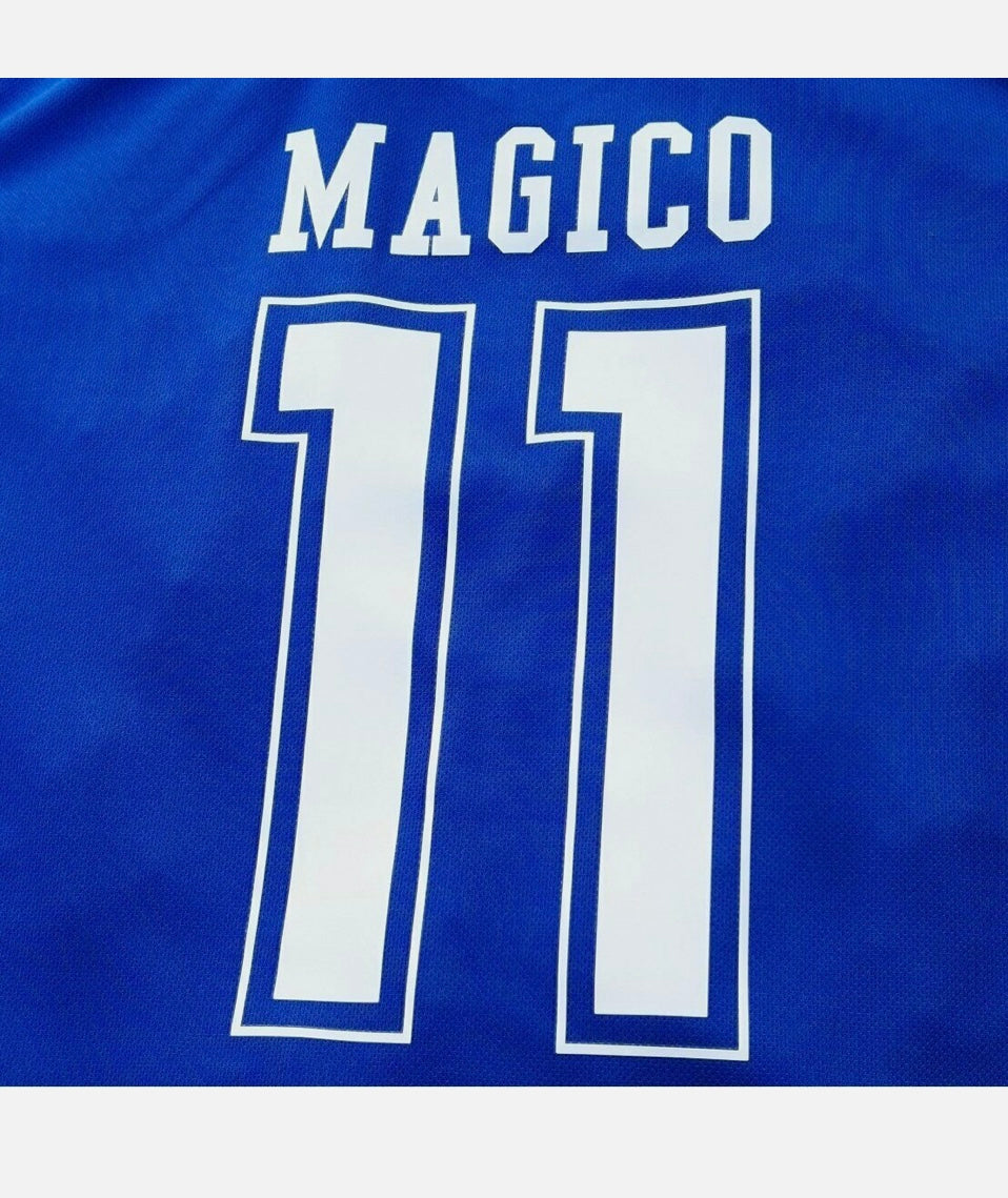 Camisa Azul El Salvador 1982 | #11 Mágico González, Edición Leyenda