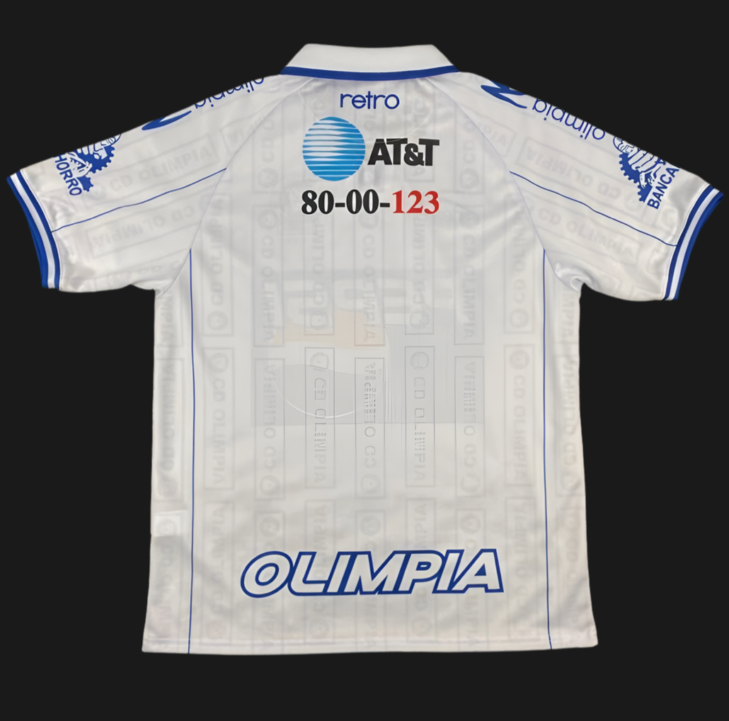 Camisa Retro Olimpia 2000 – Orgullo Catracho Rumo al Mundial de Clubes