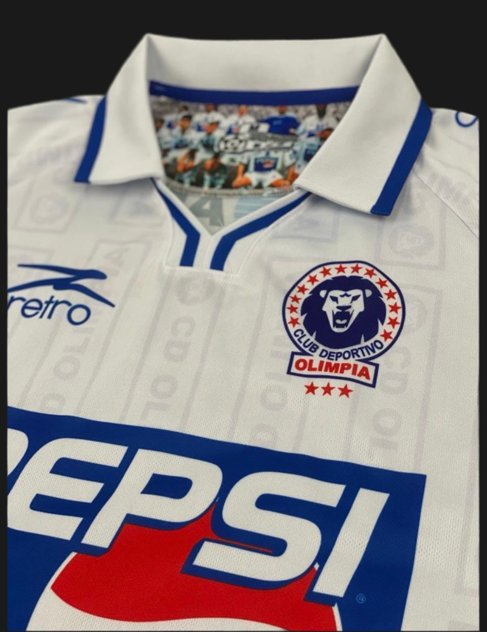 Camisa Retro Olimpia 2000 – Orgullo Catracho Rumo al Mundial de Clubes